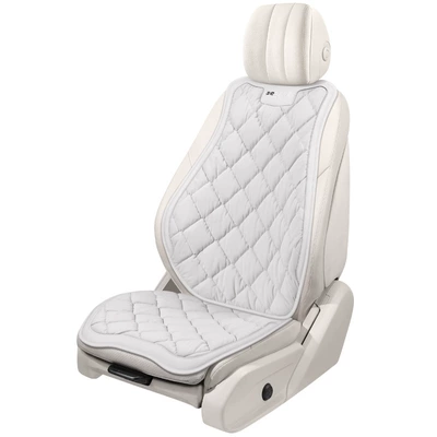 Wool pad Decoration Warm Seat Cover Simple - universal-dd-rhombus-fluffy-feather-rhombus-gray-backrest-1-piece
