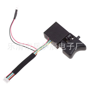 Red Dustproof Lithium Battery Universal Dayi Brushless Electric Wrench 2106 Speed Switch 8-Wire 9-Wire with Light and Dustproof