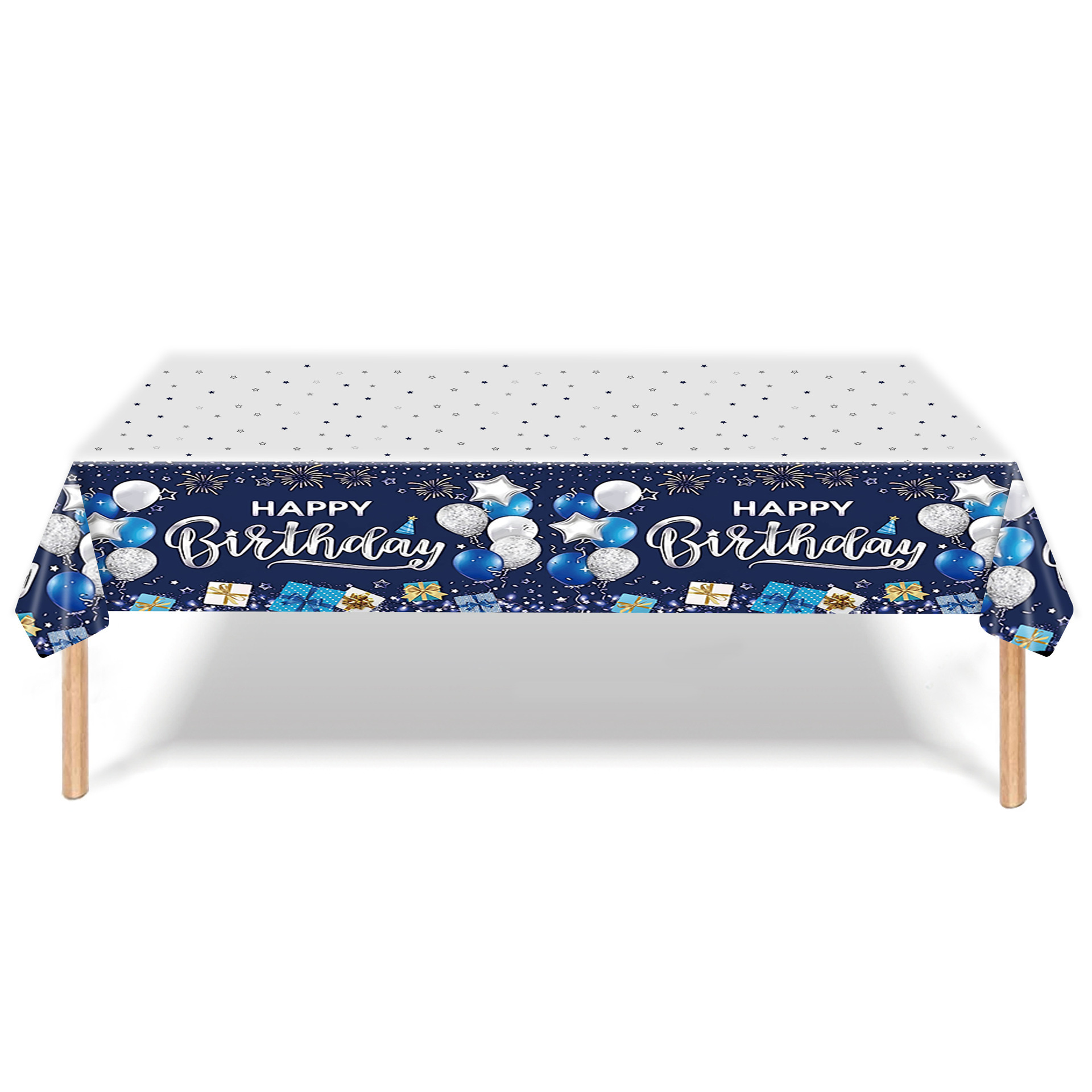 110g Weight Tablecloths Home Textiles & Decor Type Decorative Props Event & Party Supplies 1 Piece Quantity Party Occasion Plastic Material Birthday Festival Letter, Balloon Pattern Birthday Style Birthday Birthday Letter Balloon Plastic Party Decorative Props Tableware 1 Piece 1