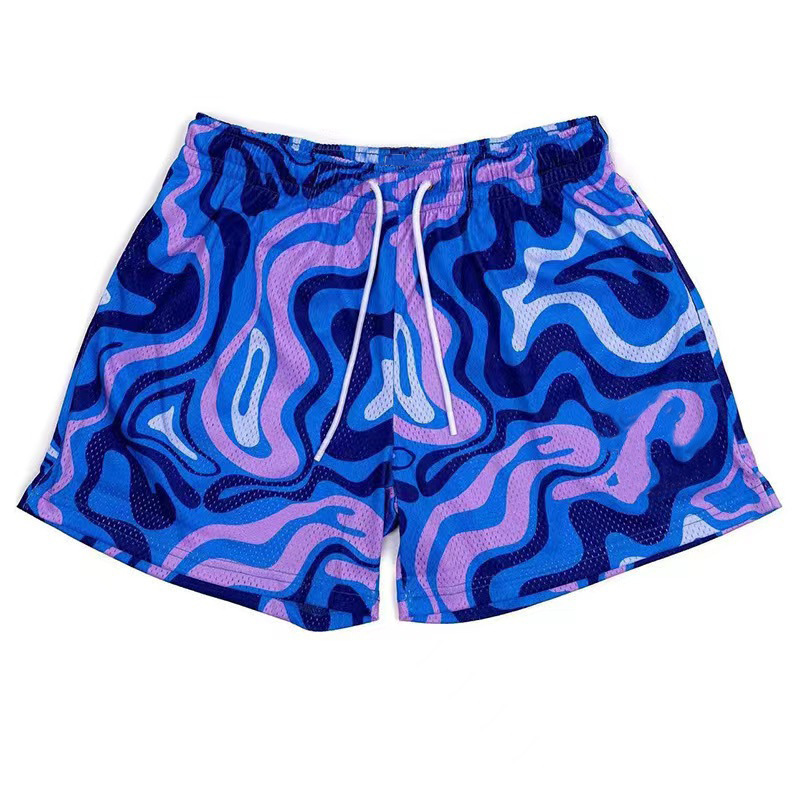 New American Trendy Brand Men's Sports Quick-Drying Quarter Shorts Casual Basketball Running No-Knee Shorts Fitness Beach New American Trendy Brand Men's Sports Quick-Drying Quarter Shorts Casual Basketball Running No-Knee Shorts Fitness Beach