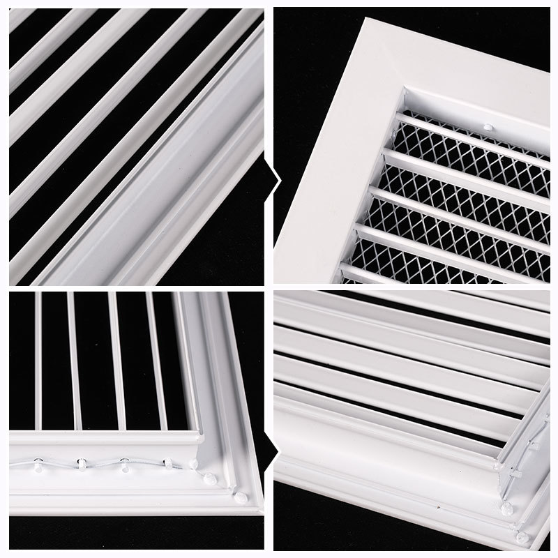 Single layer louver air inlet, aluminum alloy vent, air conditioning vent, maintenance port, louver 