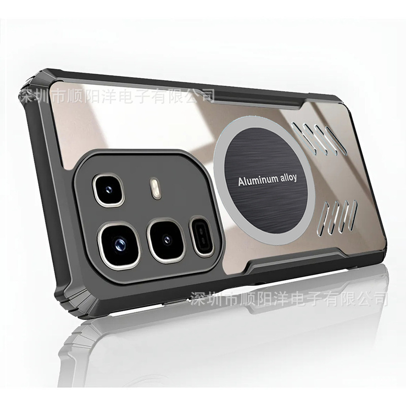 Magnetic Case Suitable for Transsion Infinix Note 60 50 40 30 Pro Phone Case Acrylic Protective Cover
