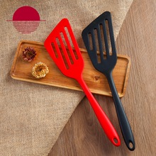 全硅胶斜漏铲煎铲鱼铲漏铲烹饪铲炒菜铲不粘锅牛排铲煎铲厨房工具