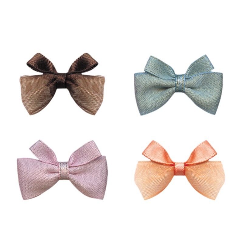 Cinta hecha a mano en forma de mariposa faja nudo plano DIY ropa de la cinta horquilla accesorios de la ropa interior arco decorativo