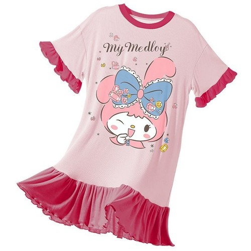 Children's pajamas for girls in Southeast Asia, thin summer sleep dresses for little girls, mother and daughter sleepwear,  new home clothes