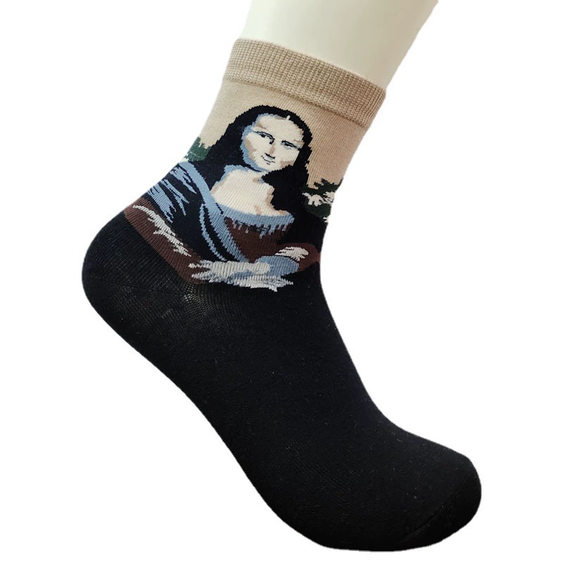 Женские носки Женские уличные европейские и американские весенние и осенние европейские и американские хип-хоп уличные модные женские носки Модные носки
