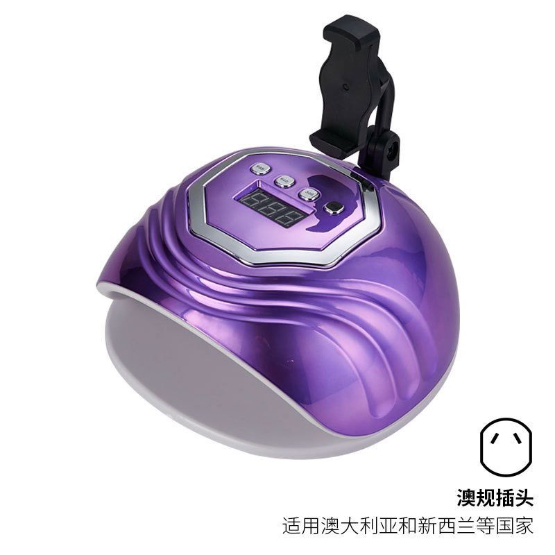 Lámpara de Uñas de Alta Potencia de 280W con Luz Roja, Lámpara UV Portátil para Curar Esmalte de Uñas en Gel, Venta al por Mayor Transfronteriza