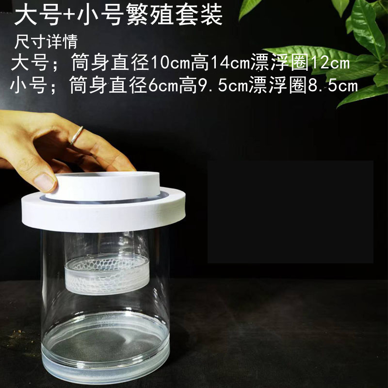 鱼苗悬浮式漂浮孵化盒罐孔雀鱼繁殖盒鱼缸隔离盒小鱼幼鱼母鱼产房|undefined