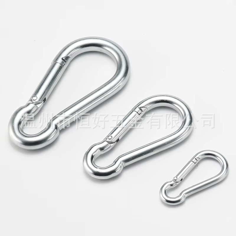 卸売 304 ステンレス鋼カラビナクイックリリーススプリングバックル犬のリードバックル安全バックル接続バックルホイストバックル|undefined