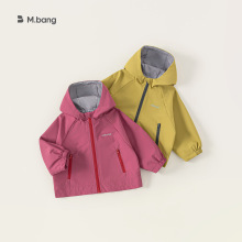 秋季童装秋季新品户外风衣服儿童上衣女孩子冲锋衣女童连帽外套