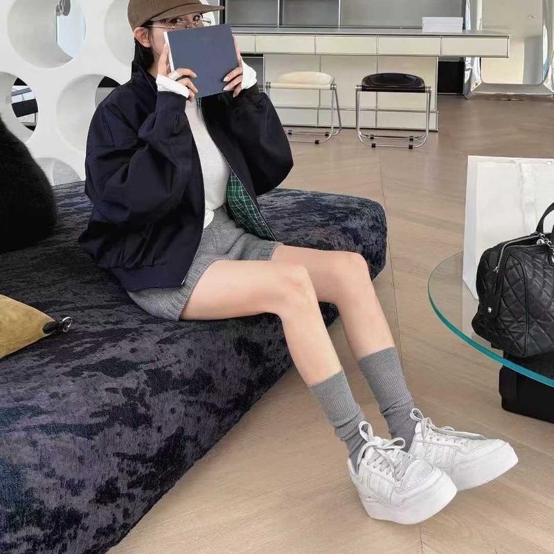 2025新款真皮小白鞋厚底增高百搭休闲运动板鞋女爆款|undefined