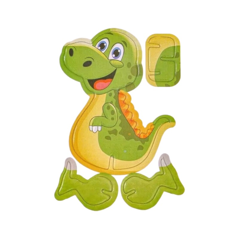 3D tridimensional rompecabezas de animales para niños divertidos insectos de papel juguetes de bricolaje hechos a mano para niños pequeños