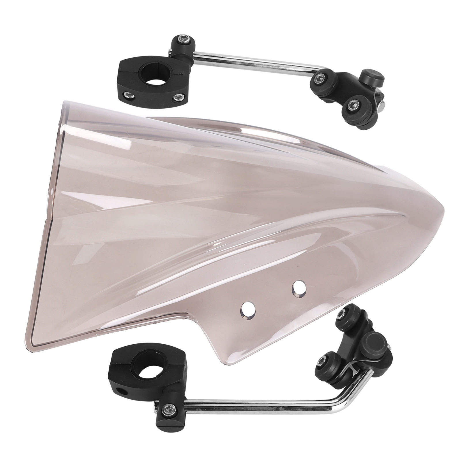 Suitable for 2013-2017 Kawasaki 300 R Ex300 Ex300R Black Windshield Deflector Windshield