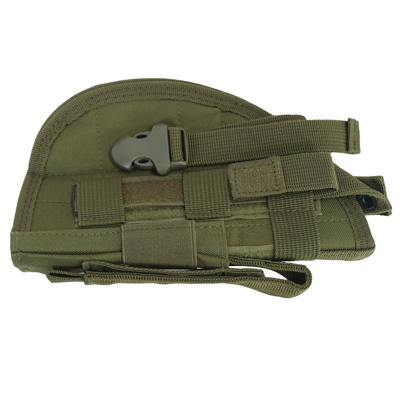 Funda de pistola táctica al aire libre para fanáticos militares transfronterizos, bolsa de pierna de campamento de montañismo al aire libre, funda de pistola invisible táctica de campo CS