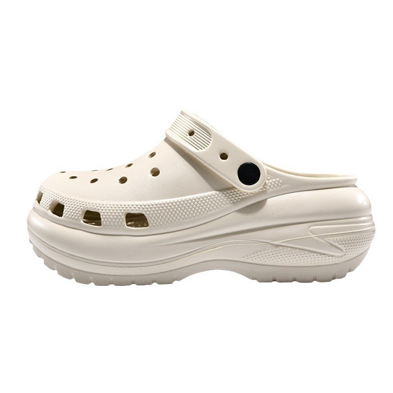 Luz rueda agujero zapatos de playa transpirable desgaste muffin antideslizante 7cm zapatillas eva se puede usar fuera de la resistencia 2026 nuevo image 9