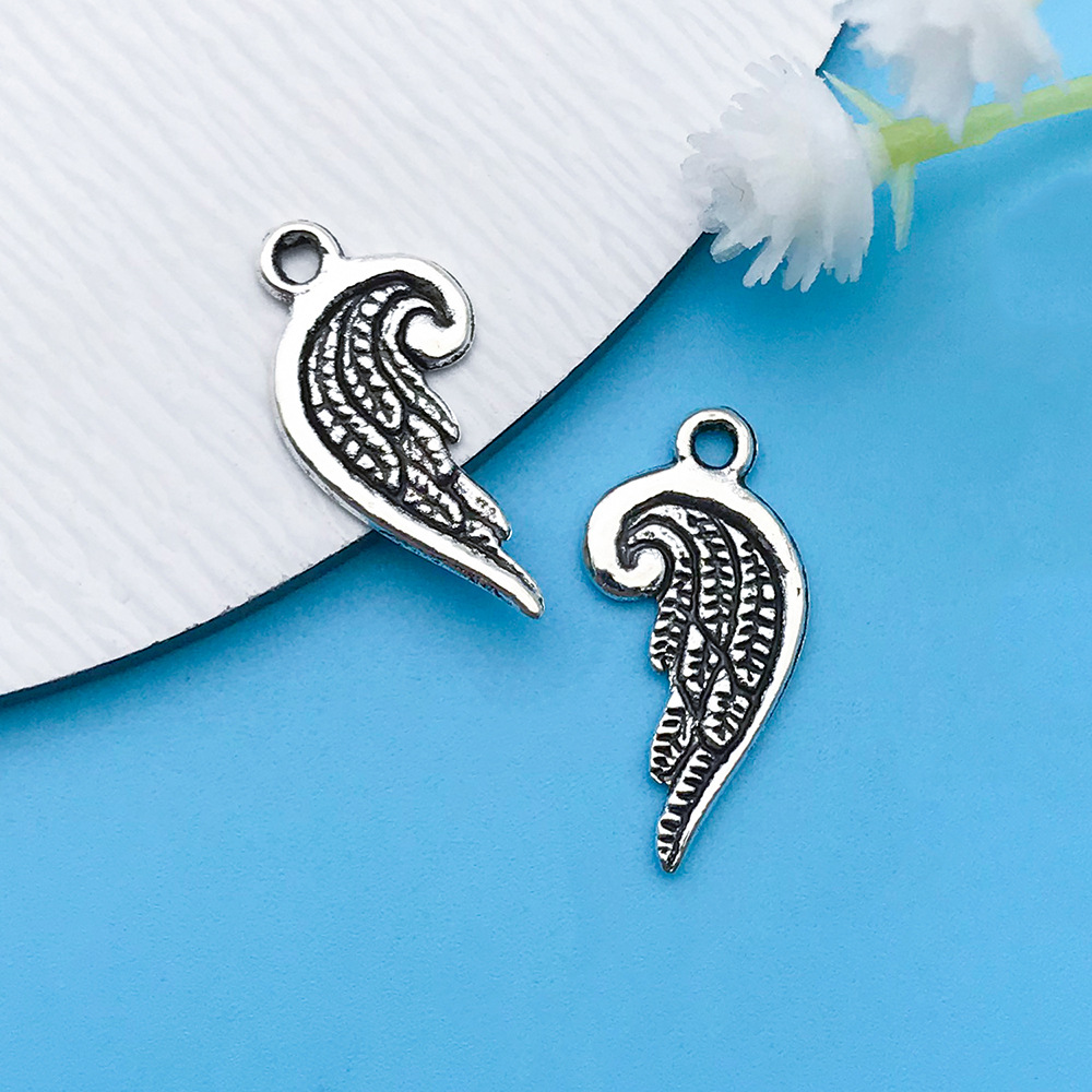 1 고대 실버 날개 10x19mm-11205-0.4g