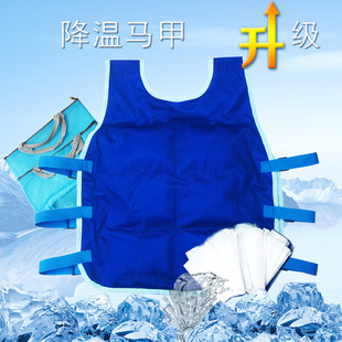 Artemis Cross-Border Ice Vest Cooling Vest Heatstroke Prevention Ice Bag Vest Insulated Outdoor Cooling Vest Workwear