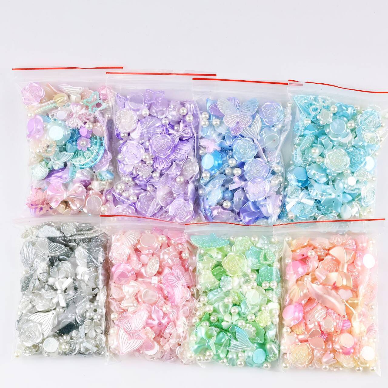 컬러 바로크 혼합 나비 장미 꽃 수제 꽃 DIY 전화 케이스 헤드웨어 헤어핀 액세서리 소재