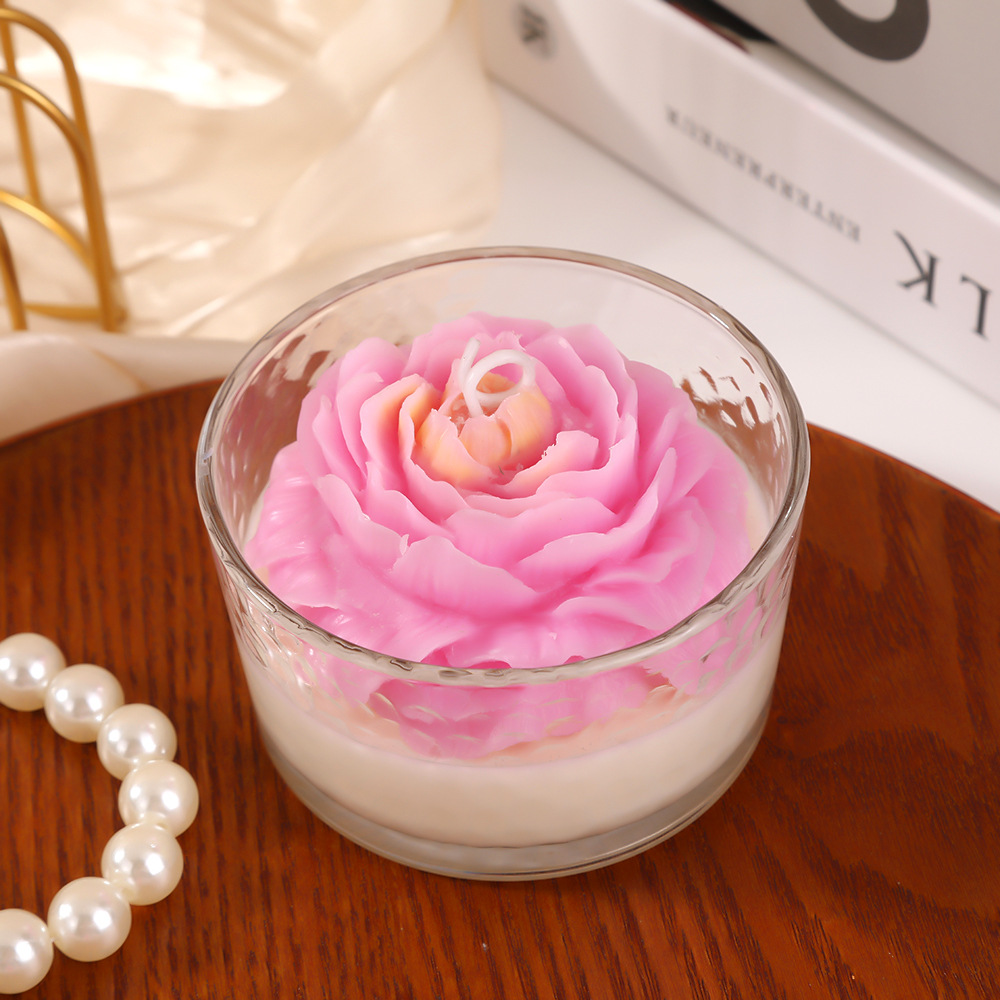 Rosas románticas con estilo de banano, Qixi, regalo de cumpleaños, regalo de perfume artesanal, regalo de mano.