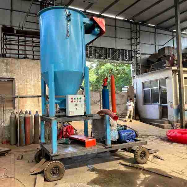 铁沙沙子装吨包气力吸料机zcjb 真空熟石灰粉脉冲除尘气力吸粉机