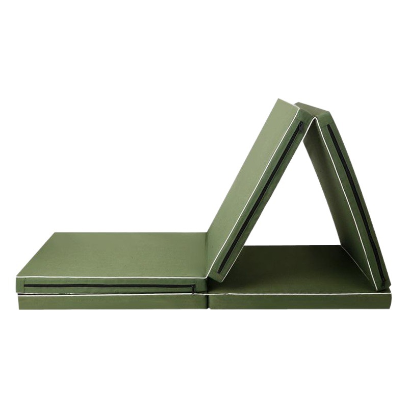 Gymnastics Mat Training High School Entrance Examination Sit-Up Mat Sports Mat Thickeneded Foldableing Silicone Canvas Somersault Mat
