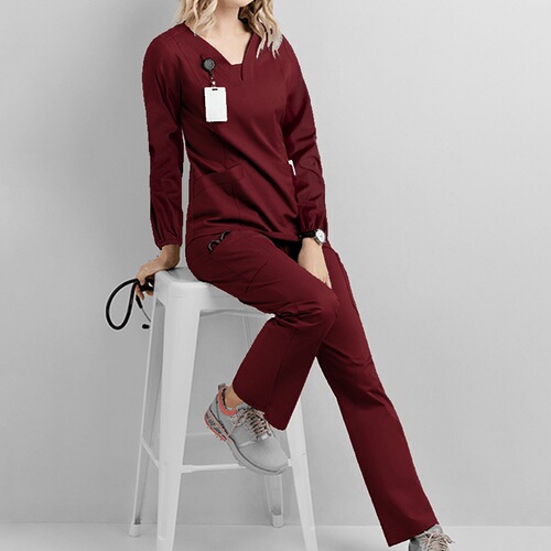 Available in stock, Amazon surgical gown sets, doctor's nurse's clothes, beauty salons, stomatological hospitals, work clothes, hand clothes,