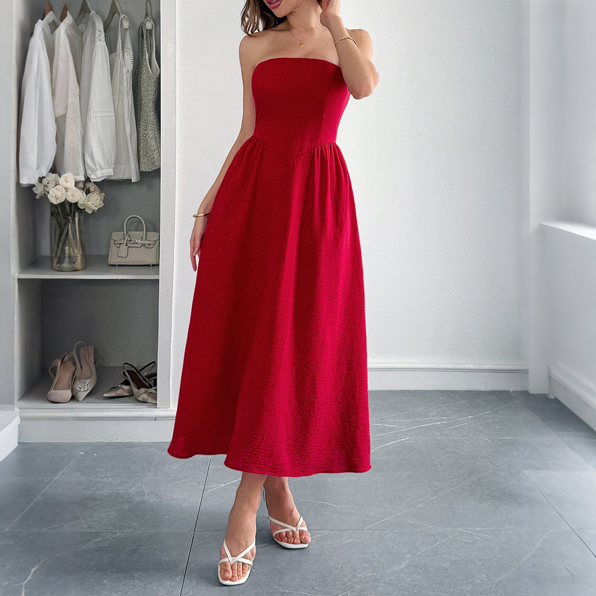 Women's Summer Elegant Maxi A-Line Dress