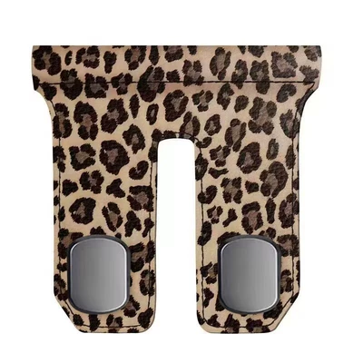 Car hanging | Car Storage - zinc-alloy-double-hook-leopard-yellow-suede-passenger-hook-manufacturer-dropshippinglabelinglaser-printing-available