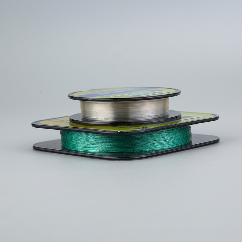 Wild well PE line luya X8 ocho tejidos fluorescente verde línea de pesca 150m línea principal sublínea de alta resistencia línea de pesca de mar al por mayor