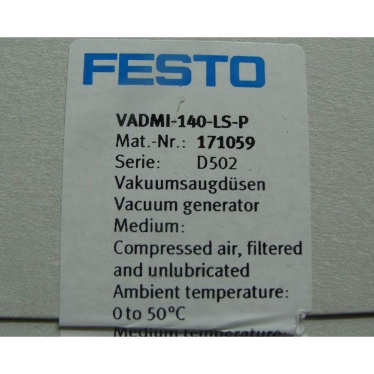 自调节气动终端位置缓冲ADN-125-36-I-P-A-Q-S2-80K8费斯托气缸