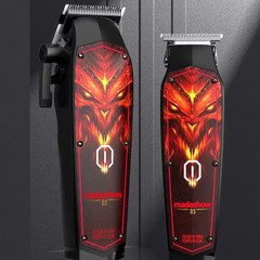 阿可美クロスボーダー新型diiiオイルヘッド電気クリッパー彫刻カッティング夜セットヘアサロン専用両用理髪器