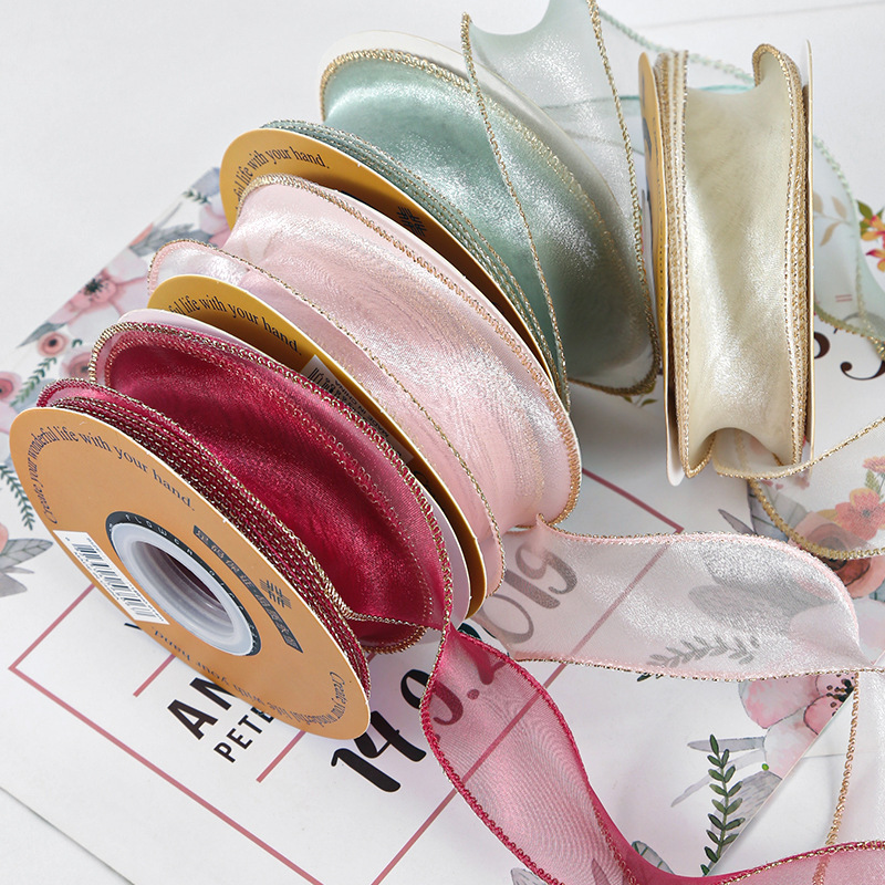 Organza Phnom Penh Fishtail Yarn Ribbon Ribbon diy Handmade Bow Gift Box Flower Bundle Hair Accessories Material