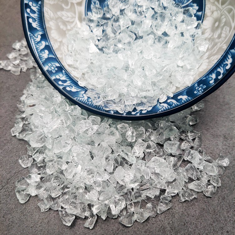 好品质玻璃砂 颗粒细腻手感润滑4-80目园艺盆栽及鱼缸内置装饰