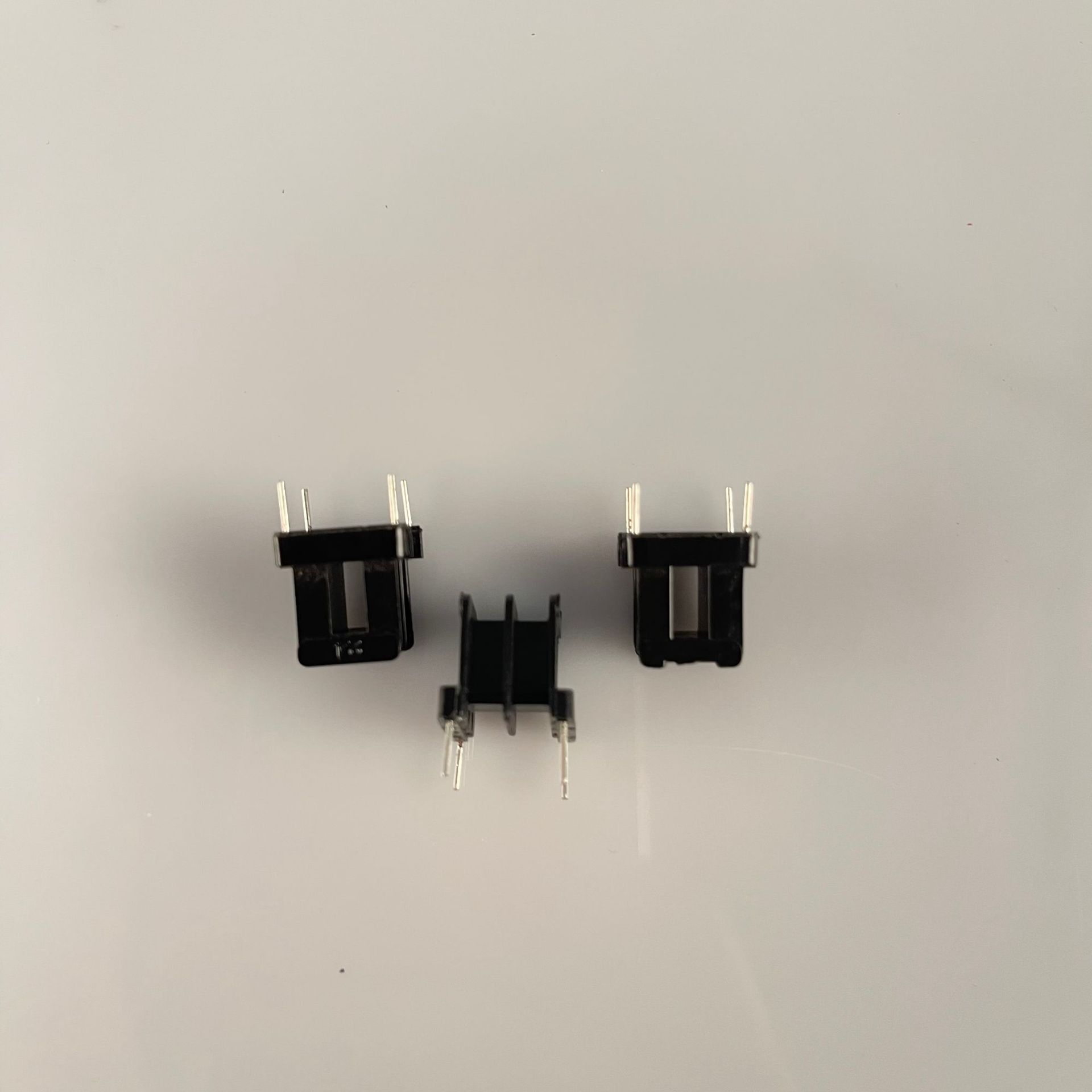 余姚厂家供应EE13卧式双槽电木骨架，多槽变压器骨架