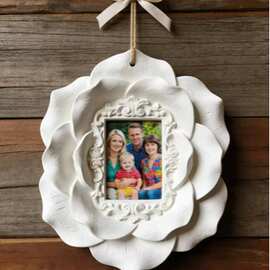 跨境一件代发纯手工DIY新款冬日限定浮雕工艺玫瑰礼物发图片一件