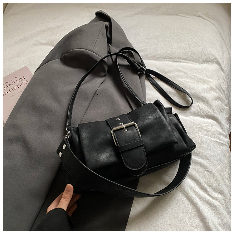 estilo coreano simple relajado hombro brazo bolsas de estilo de estilo de estilo de transporte 2026 primavera nuevo bolsas de almohada diarias image 7
