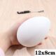 12cm white model coloring egg with lanyard simulation eggshell Easter egg kindergarten diy graffiti stall toy