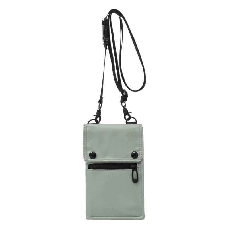 Nuevo almacenamiento crossbody bolso del teléfono móvil Mini bolso de identificación del Halter impermeable de los hombres y de las mujeres del hombro bolso del pasaporte bolsa colgante de la cintura