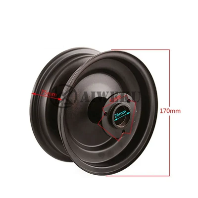 steel ring 6-inch wheel – Motorcycle wheel hub