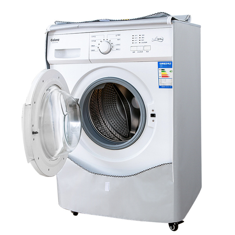 Funda impermeable para lavadora de tambor — protección solar y antipolvo, compatible con Siemens, Haier y otras marcas