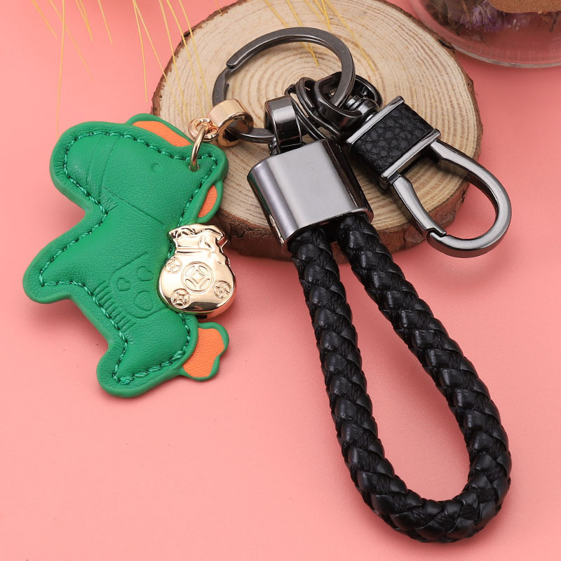 Llavero rico ahora, creativo y exquisito regalo de pareja para hombres y mujeres, lindo colgante de bolso, colgante de llavero de coche