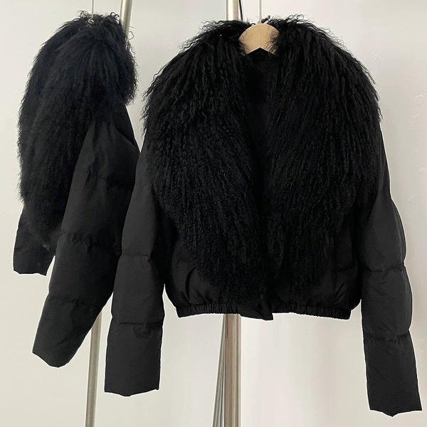 Black + Black (white duck down)