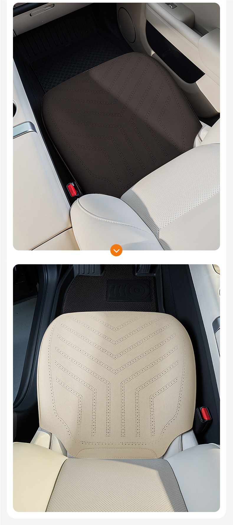 Joe's Car Seat Cushion Winter Cushion Suede Seat Cushion Universal Four-Season Single-Piece Rear Seat Cushion Truck Seat Cushion