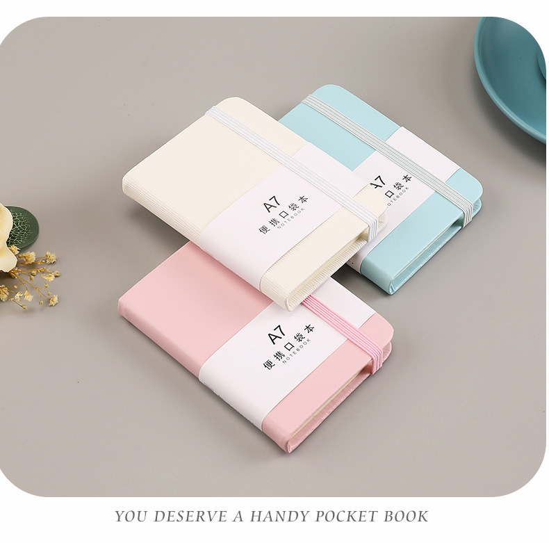 1 Piece Letter Learning School Imitation Leather Wood-free Paper Preppy Style Formal Artistic Notebook display picture 1