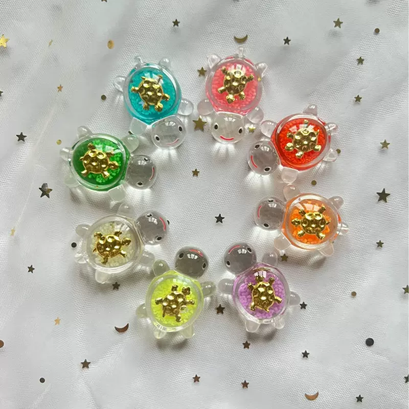 网红爆品同款新款金龟夜光小乌龟海龟树脂对对碰盲袋立体摆件