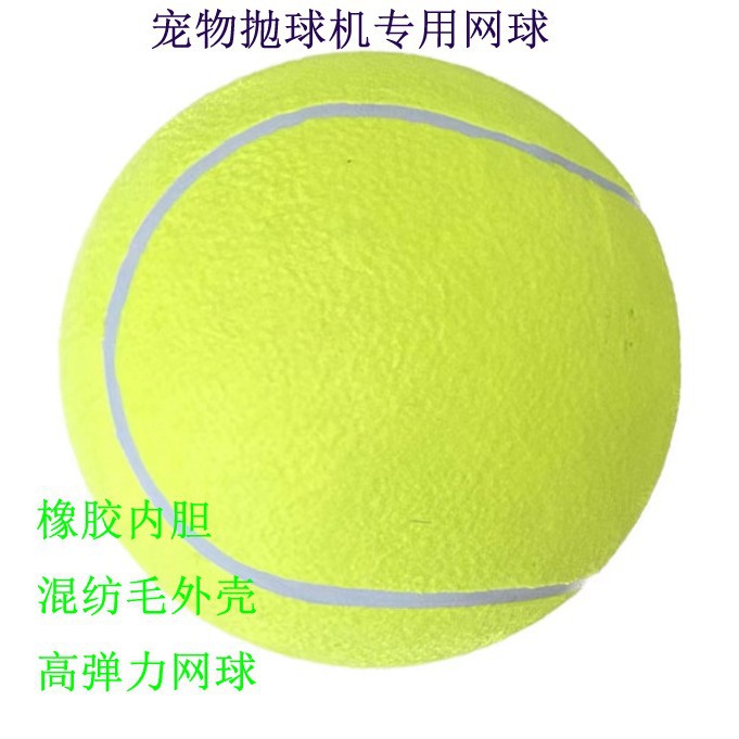 Máquina de lanzamiento de pelotas para mascotas tenis Especial 5CM Tenis de alta elasticidad perro juguete pelota de entrenamiento máquina de lanzamiento pelota de entrenamiento image 3
