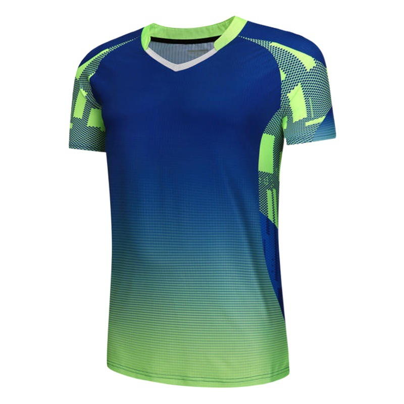 2022 juego de bádminton hombre ping-pong ropa de entrenamiento de voleibol de verano secado rápido uniforme de equipo de tenis femenino antiadherente