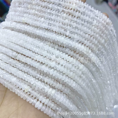 Zərgərlik ara hissələri — Jewelry Accessories Bracelet Necklace Wholesale - natural-white-crystal-24mm