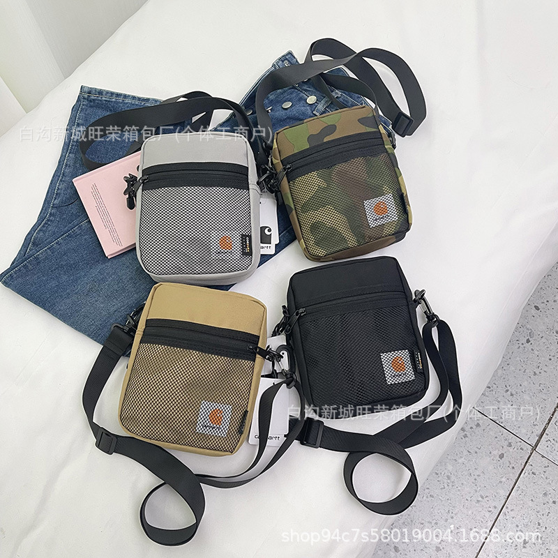 Factory Direct Sales Fashion Casual Crossbody Bag Carhartt Trendy Small Shoulder Bag for Men and Women Outdoor Sports Portable Shoulder Bag
