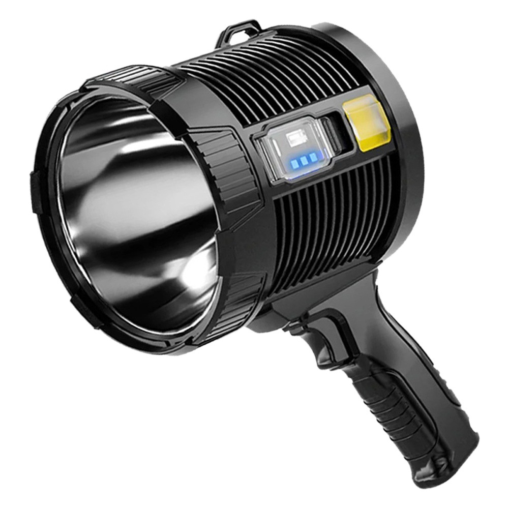 Nuevo P70 luz de alta intensidad prospector USB carga lámpara de emergencia al aire libre impermeable gran taza de luz LED lámpara portátil